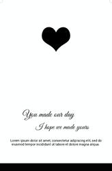 greeting card (R - 3) Inside of Card