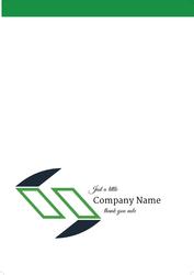 greeting card (R - 3) Back &amp; Front