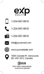 Business Card  (EXP - 6) Back