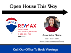 18" X 24"  Sign (RE/MAX - 6 right)