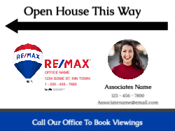 18" X 24"   Sign (RE/MAX - 6 left)