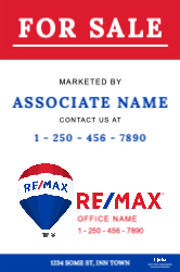 12" X 18"  Sign (RE/MAX - 9)