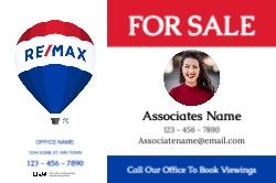 12" X 18"  Sign (RE/MAX - 12)