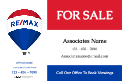 12" X 18"  Sign (RE/MAX - 13)
