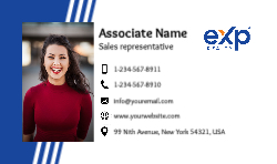 Business Card  (EXP - 1) Front