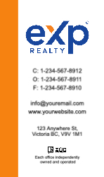 Business Card  (EXP - 4) Back