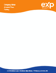 Letterhead (EXP - 14) Front