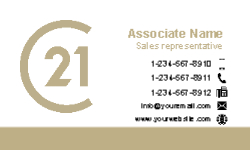 Business Card  (Century 21 - 11) Front