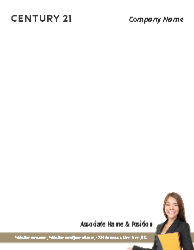 Letterhead (Century 21 - 11) Front