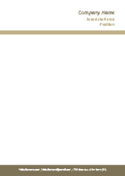 Letterhead (Independent Agent - 15) Front