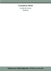 Letterhead (Independent Agent - 8) Front