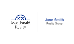 Business Card  (Macdonald Realty - 18) Front