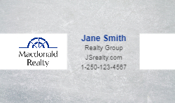 Business Card  (Macdonald Realty - 19) Front