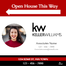 24" X 24"  Sign (Keller Williams - 5 left)