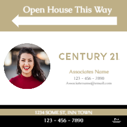 24" X 24"  Sign (Century 21 - 5 left)