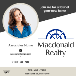 24" X 24"  Sign (Macdonald Realty - 2)