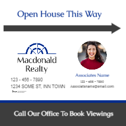 24" X 24"  Sign (Macdonald Realty - 6 right)