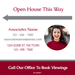 24" X 24"  Sign (Independent Realtor - 6 left)