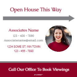 24" X 24"  Sign (Independent Realtor - 6 right)