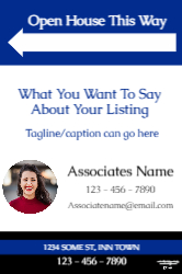A-frame Sign (Macdonald Realty - 5 Left)