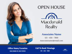18" X 24"  Sign (Macdonald Realty  - 3)