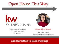 18" X 24"  Sign (Keller Williams - 6 right)