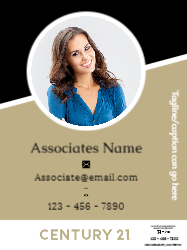18" X 24"  Sign (Century 21 - 2)