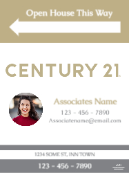 18" X 24"  Sign (Century 21 - 5 left)