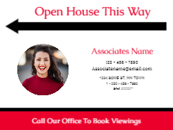 18" X 24"  Sign (Independent Realtor - 6 Left)