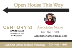 12" X 18"  Sign (Century 21 - 6 left)
