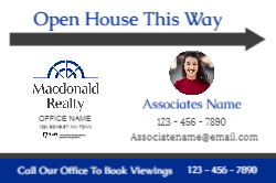 12" X 18"  Sign (Macdonald Realty - 6 right)