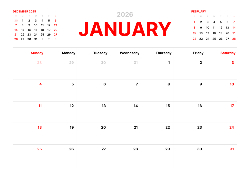 Desk calendar, spiral-bound with self stand (Design 4)