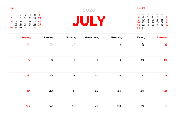 Desk calendar, spiral-bound with self stand (Design 4)