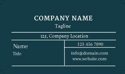 Business Card 5 Front