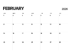 2025 Wall Calendar- 11x17 folds to 8.5 x 11 (Design 3)