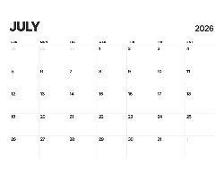 2025 Wall Calendar- 11x17 folds to 8.5 x 11 (Design 3)