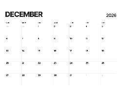 2025 Wall Calendar- 11x17 folds to 8.5 x 11 (Design 3)