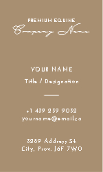 Business Card 22 Back