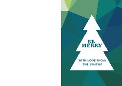 Christmas Card 4 D
