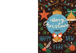 Christmas Card 8 D