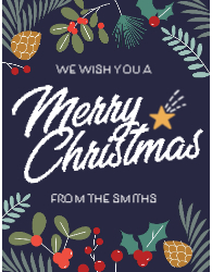 Christmas Card 15 D