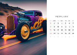 2025 Desktop Calendar 7.5x5.25 ( Design 5)