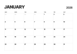 Desk calendar, spiral-bound with self stand ( Design 7)