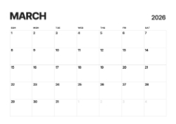 Desk calendar, spiral-bound with self stand ( Design 7)