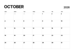 Desk calendar, spiral-bound with self stand ( Design 7)