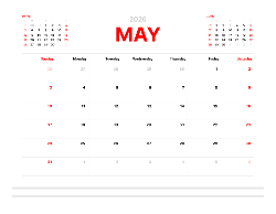 2025 Wall Calendar 11x17 folds to 8.5 x 11 ( Design 6)
