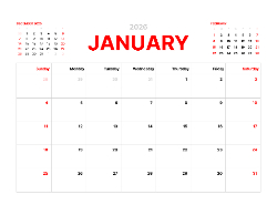 2025 Wall Calendar 11x17 folds to 8.5 x 11 ( Design 8)