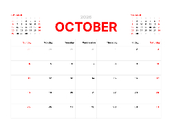 2025 Wall Calendar 11x17 folds to 8.5 x 11 ( Design 9)