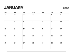 2025 Wall Calendar 11x17 folds to 8.5 x 11 ( Design 11)