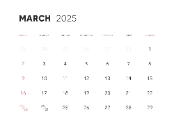 Desk calendar, spiral-bound with self stand (Design 9)